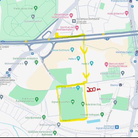 Moderne Und Helle Ferienwohnung Im Herzen Der Stadt Dortmund Eksteriør billede